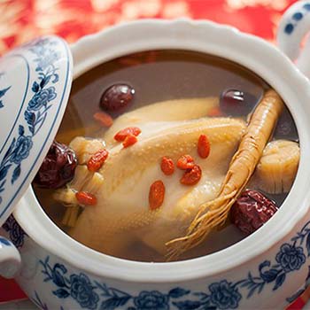 Double-boiled Chicken Soup with Ginseng Root0 (0)